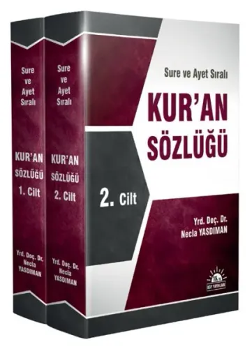 Sure ve Ayet Sıralı Kuran Sözlüğü 2 Cilt Takım