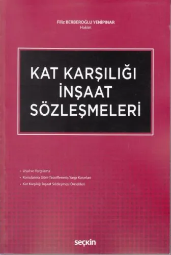 Kat Karşılığı İnşaat Sözleşmeleri