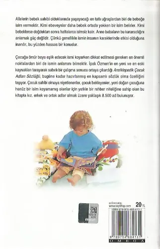 Ansiklopedik Çocuk Adları Sözlüğü İpek Özmen Omega %53 indirimli