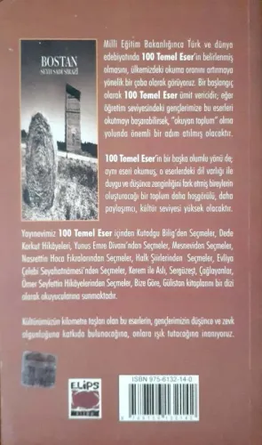 Bostan Şeyh Sadi Şirazi Elips