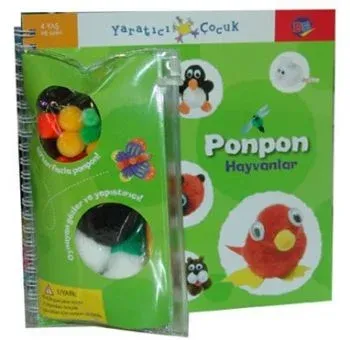 Yaratıcı Çocuk-Ponpon Hayvanlar