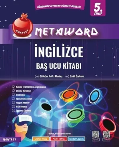 Nartest Yayınları 5. Sınıf İngilizce Metaword Baş Ucu Kitabı Nartest Y