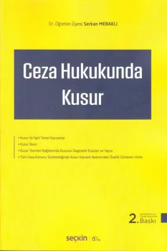 Ceza Hukukunda Kusur