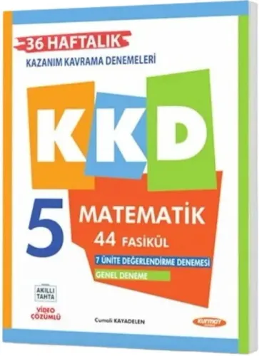 Kurmay ELT 5. Sınıf Matematik KKD Haftalık Kazanım Kavrama Denemeleri