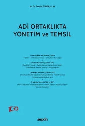 Adi Ortaklıkta Yönetim ve Temsil