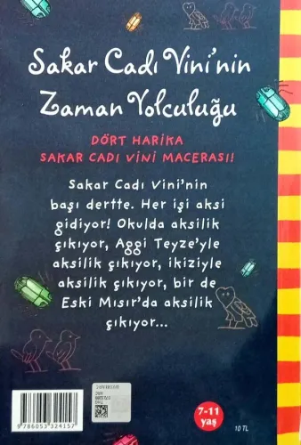 Sakar Cadı Vini'nin Zaman Yolculuğu Laura Owen Türkiye İş Bankası Kült