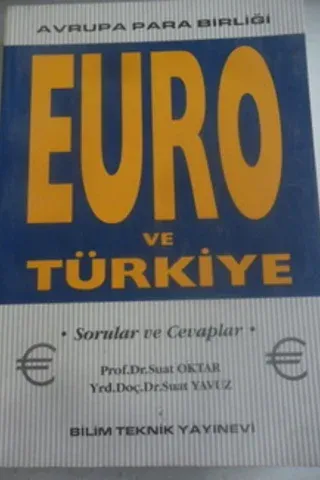 Avrupa Para Birliği EURO ve Türkiye