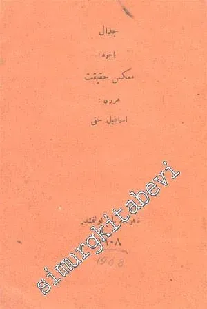 OSMANLICA: Cidal yahud Ma'kes - ı Hakikat -