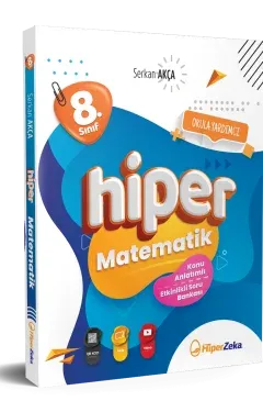 HİPER ZEKA 8. SINIF HİPER MATEMATİK KONU ANLATIMLI & SORU BANKASI