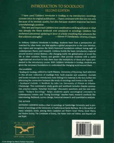 Sociology Anthony Giddens Norton %44 indirimli