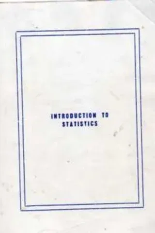 Introduction To Statistics