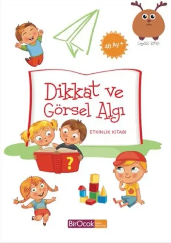 Dikkat ve Görsel Algı Etkinlik Kitabı - 48 Ay