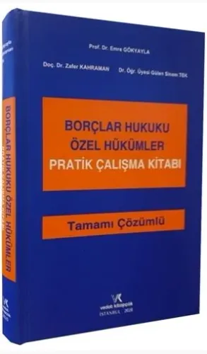 Borçlar Hukuku Özel Hükümler Pratik Çalışma Kitabı