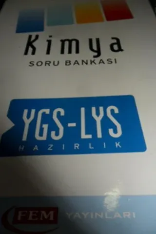 YGS-LYS Hazırlık Kimya Soru Bankası (İkinci El)