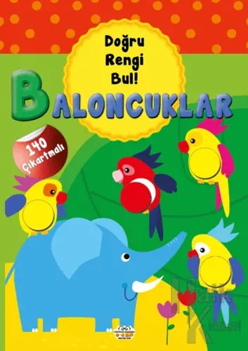 Baloncuklar - Doğru Rengi Bul - Halkkitabevi