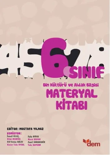 6. Sınıf Din Kültürü ve Ahlâk Bilgisi Materyal Kitabı