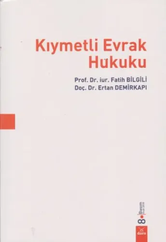 Kıymetli Evrak Hukuku