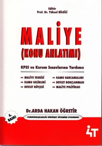 Maliye Konu Anlatımı