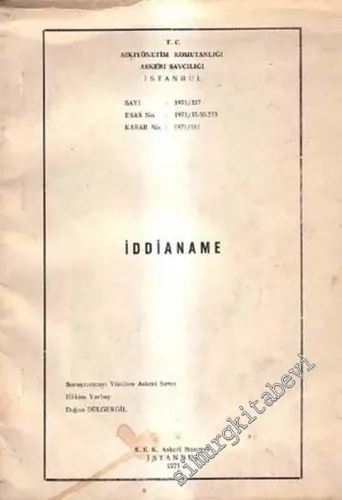 İddianame: Dev - Genç -