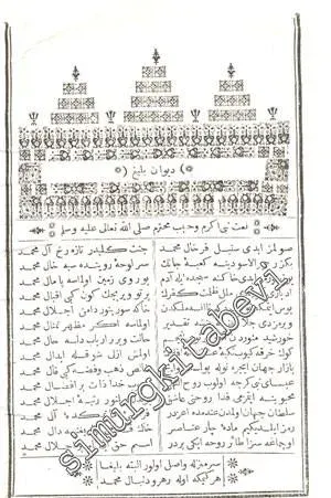 OSMANLICA: Divan - ı Beliğ -