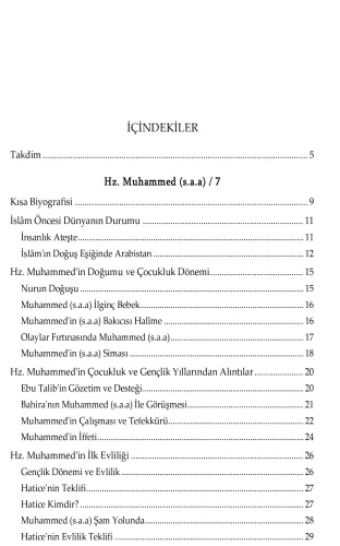 Hz. Muhammed (s.a.a) ve Ehl-i Beyt'in Hayatı (Karton Kapak) Telif Komi