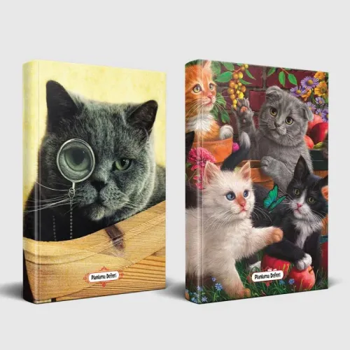 Dedektif Kedi ve Bahçe Kedileri Planlama Defteri