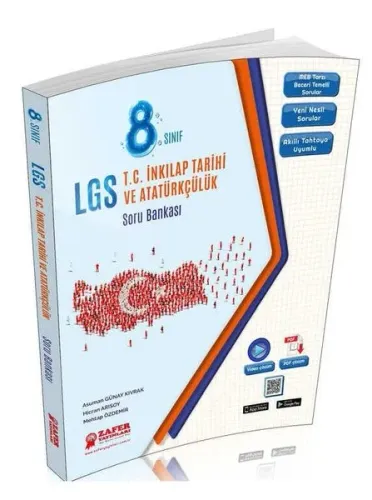 Zafer Yayınları 8. Sınıf LGS T.C. İnkılap Tarihi ve Atatürkçülük Konu Özetli Soru Bankası