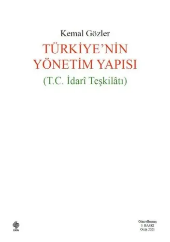 Türkiyenin Yönetim Yapısı