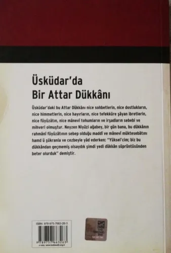 Üsküdar'da Bir Attar Dükkanı Ahmed Yüksel Özemre Kubbealtı