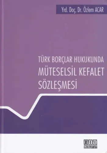 Müteselsil Kefalet Sözleşmesi