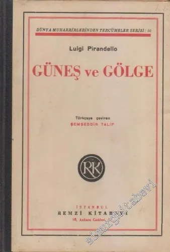Güneş ve Gölge