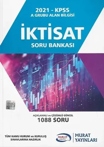 KPSS A Grubu İktisat Soru Bankası 2021 Alan Bilgisi Murat Yayınları