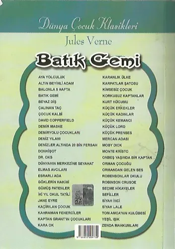 Batık Gemi Sintiya Jules Verne Parıltı %40 indirimli