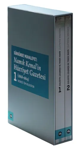 Sürgünde Muhalefet-Namık Kemal'in Hürriyet Gazetesi Seti-2 Cilt Takım 