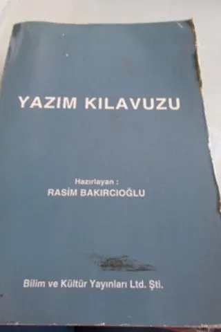 Yazım Kılavuzu