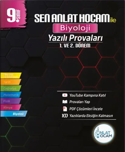 Sen Anlat Hocam 9. Sınıf Biyoloji Yazılı Provaları