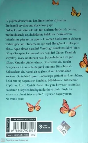 Kelebeğin Hayat Sırları Nil Karaibrahimgil Doğan Novus %40 indirimli