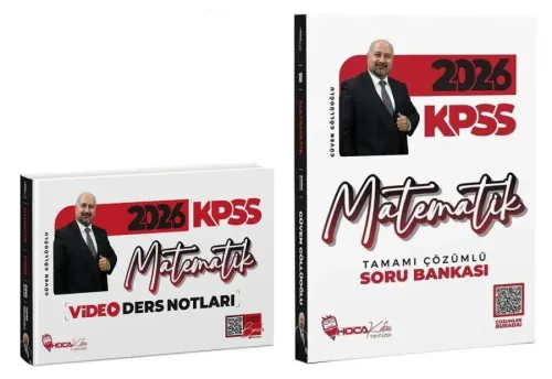 Hoca Kafası Yayınları 2026 KPSS Matematik Video Ders Notları ve Soru B