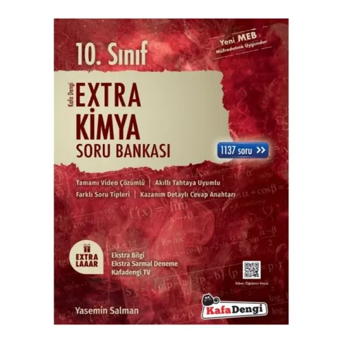KAFADENGİ 10.SINIF EXTRA KİMYA SORU BANKASI