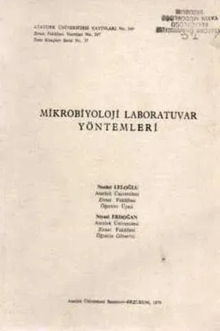 Mikrobiyoloji Laboratuvar Yöntemleri