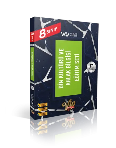 VİP 8.SINIF DİN KÜLTÜRÜ EĞİTİM SETİ - (BRONZ)
