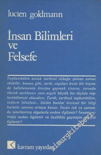 İnsan Bilimleri ve Felsefe -        1977
