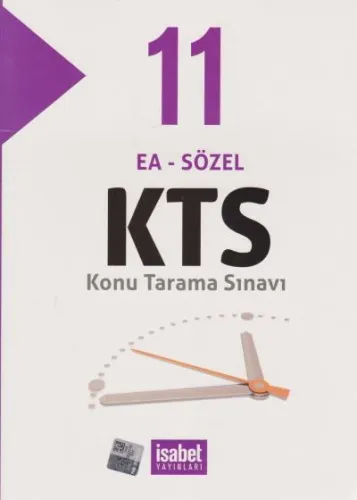 İsabet 11. Sınıf EA-SÖZEL Konu Tarama Sınavı Kolektif