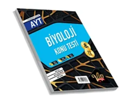 VİP AYT BİYOLOJİ KUTU TESTİ- (8 Öğrencilik) - YENİ