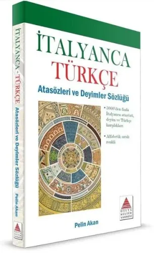 Delta Kültür Yayınları İtalyanca Türkçe Atasözleri ve Deyimler Sözlüğü Delta Kültür