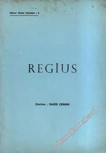 MASONİK: Regius - 1977