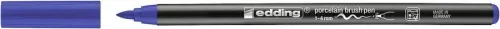 Edding Porselen Brush Pen 1-4mm Blue