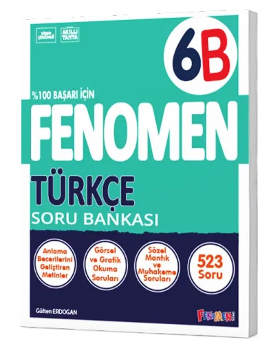 6 FENOMEN TÜRKÇE (B) SORU BANKASI