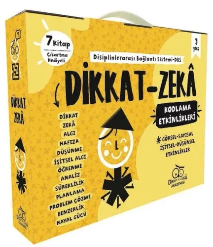 Dikkat - Zeka 4 Sınıf Seti - 10 Yaş (7 Kitap)