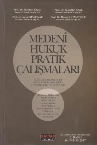 Medeni Hukuk Pratik Çalışmaları